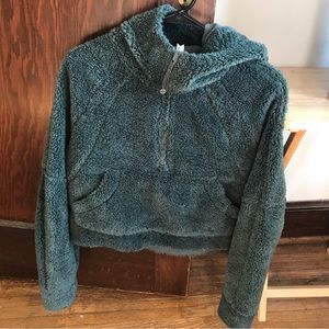 Lululemon scuba oversized half zip fleece hoodie